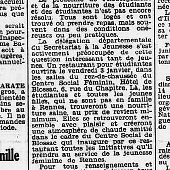 Photo de Hôtel de Blossac à Rennes