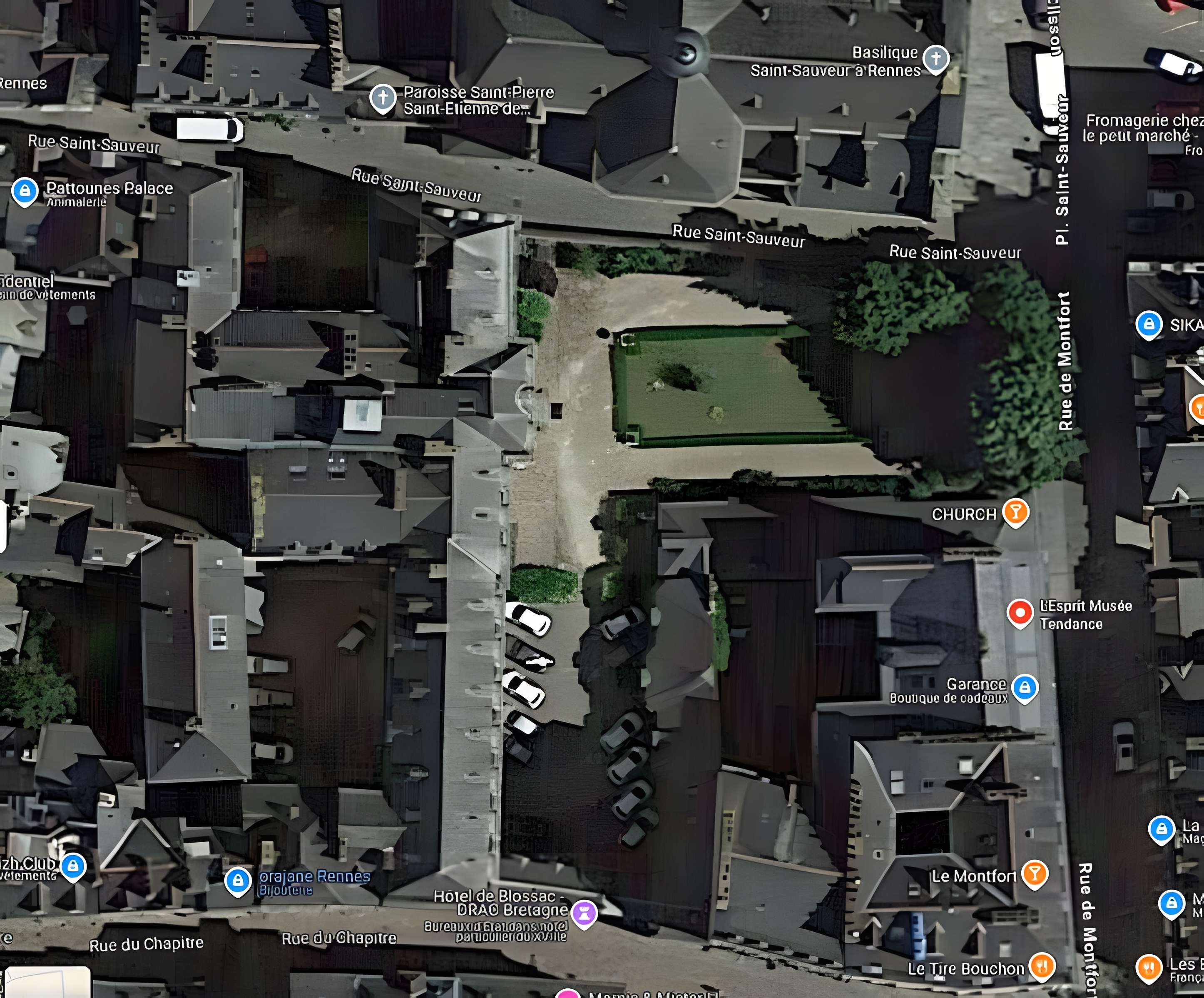 Hôtel de Blossac à Rennes