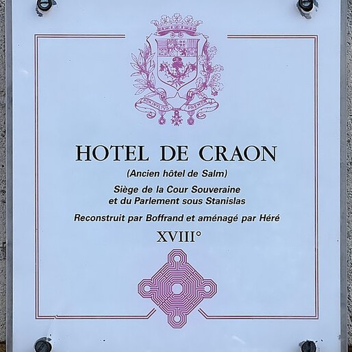 Photo de Hôtel de Craon à Nancy