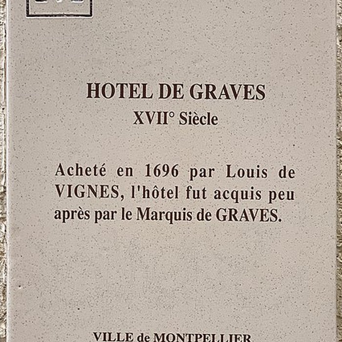 Photo de Hôtel de Grave à Montpellier