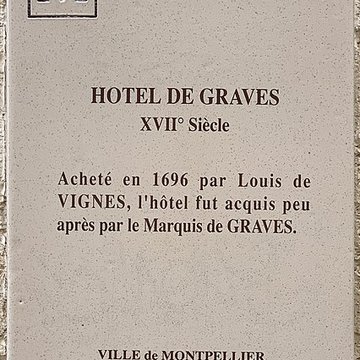 Hôtel de Grave à Montpellier
