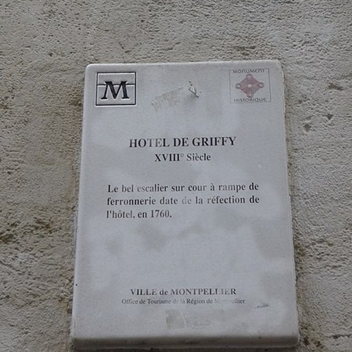 Photo de Hôtel de Griffy à Montpellier