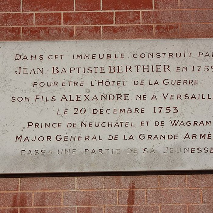 Photo de Hôtel de la Guerre à Versailles