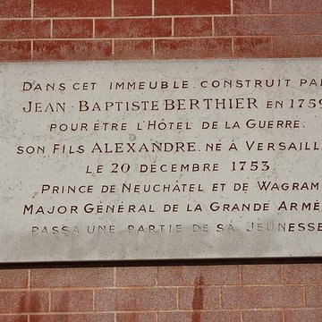 Hôtel de la Guerre à Versailles