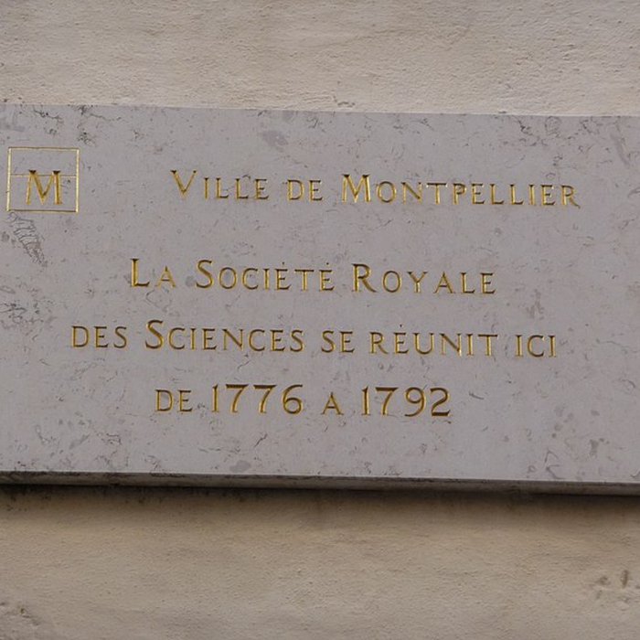 Photo de Hôtel de la Société royale des Sciences à Montpellier