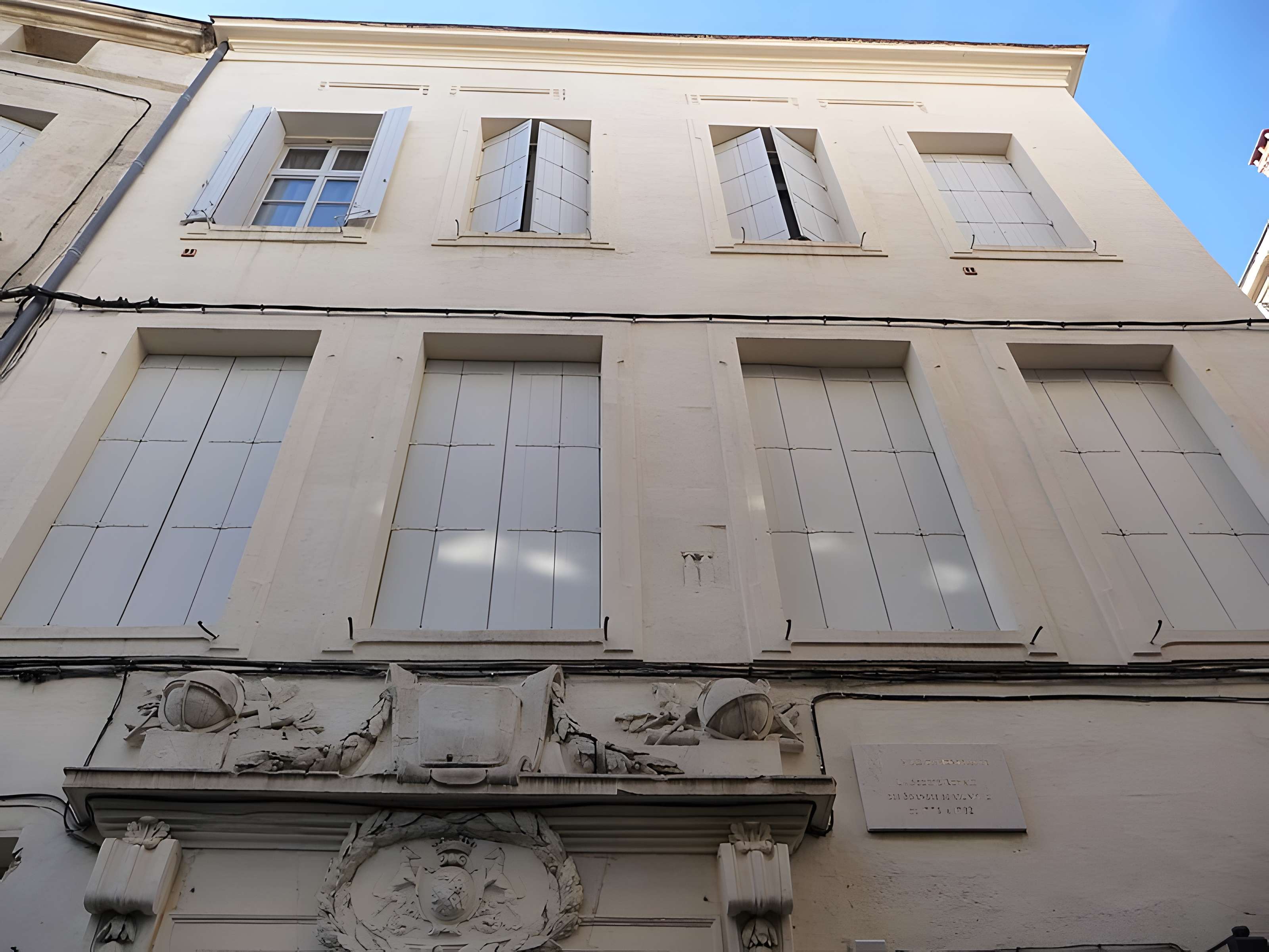 Hôtel de la Société royale des Sciences à Montpellier