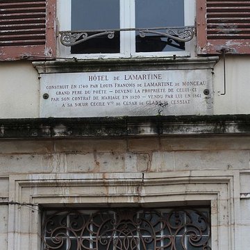 Hôtel de Lamartine à Mâcon