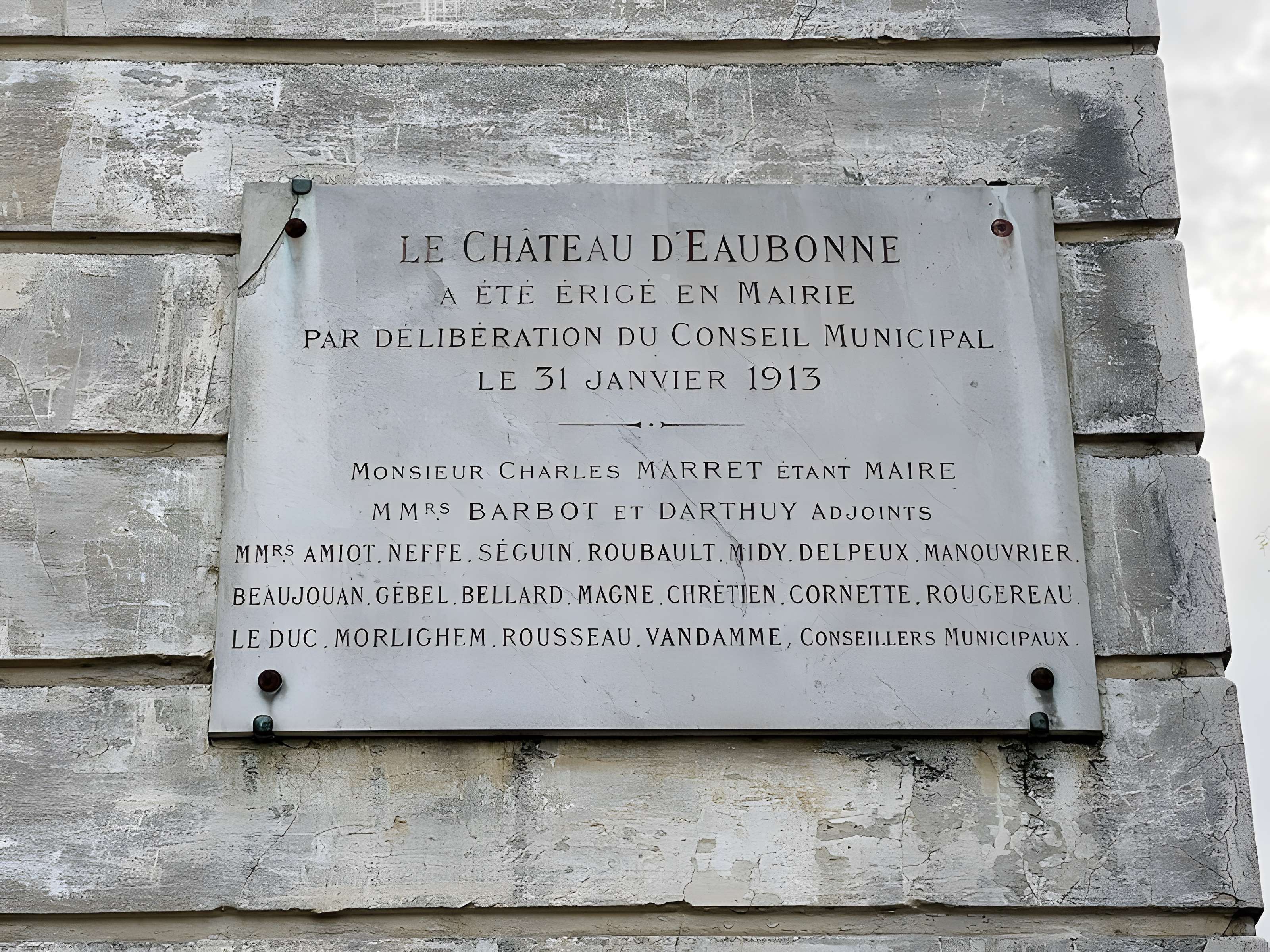 Hôtel de Mézières à Eaubonne