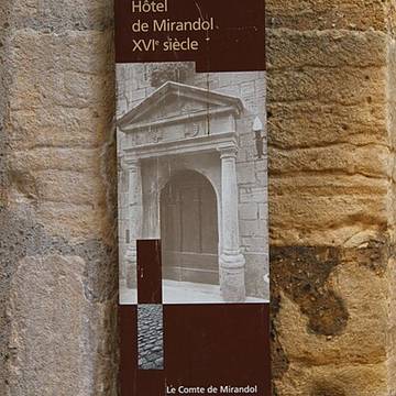 Hôtel de Mirandol à Sarlat-la-Canéda