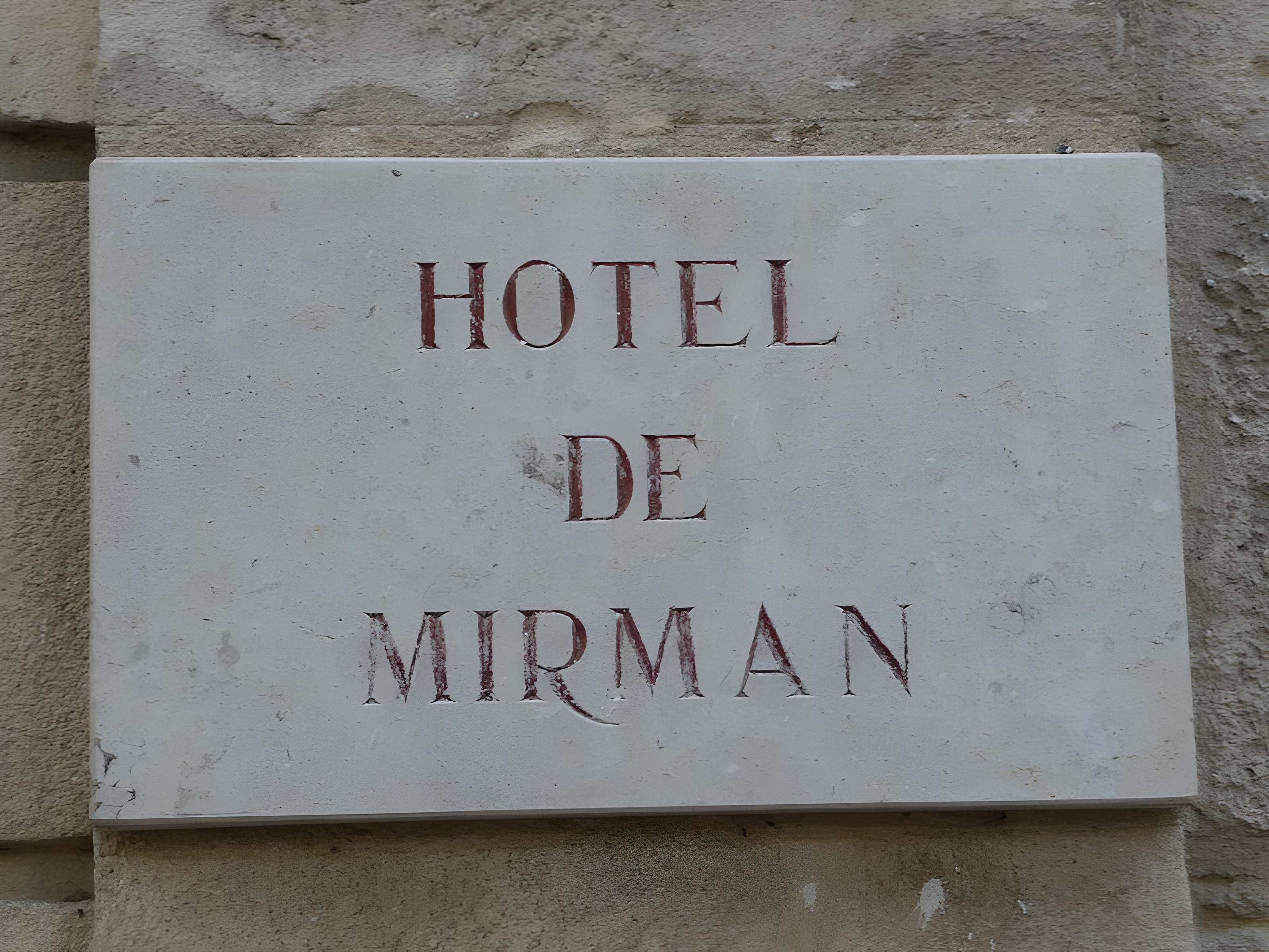 Hôtel de Mirman à Montpellier