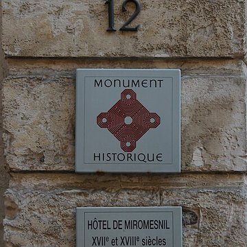Hôtel de Miromesnil à Rouen