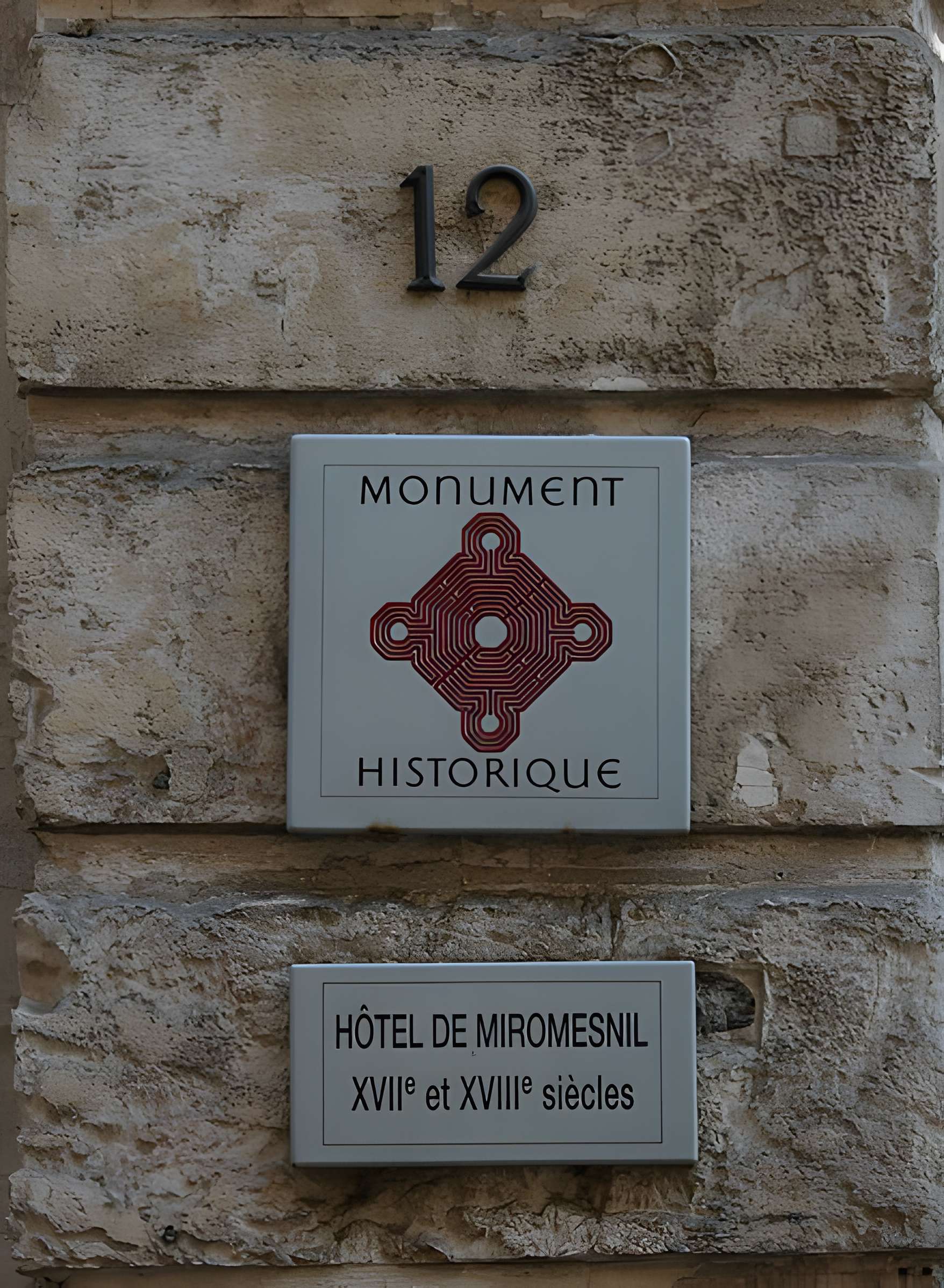 Hôtel de Miromesnil à Rouen