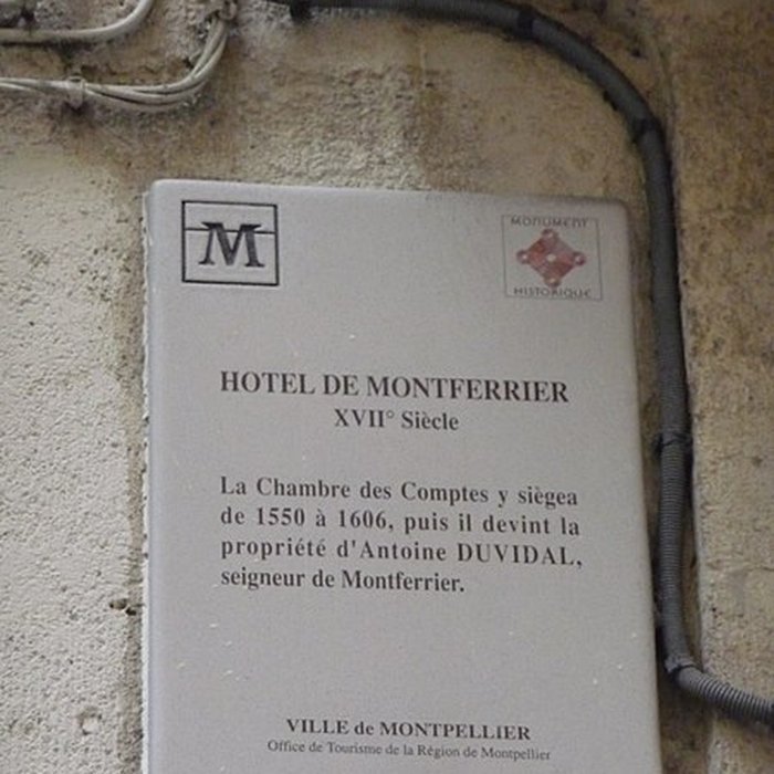 Photo de Hôtel de Montferrier à Montpellier