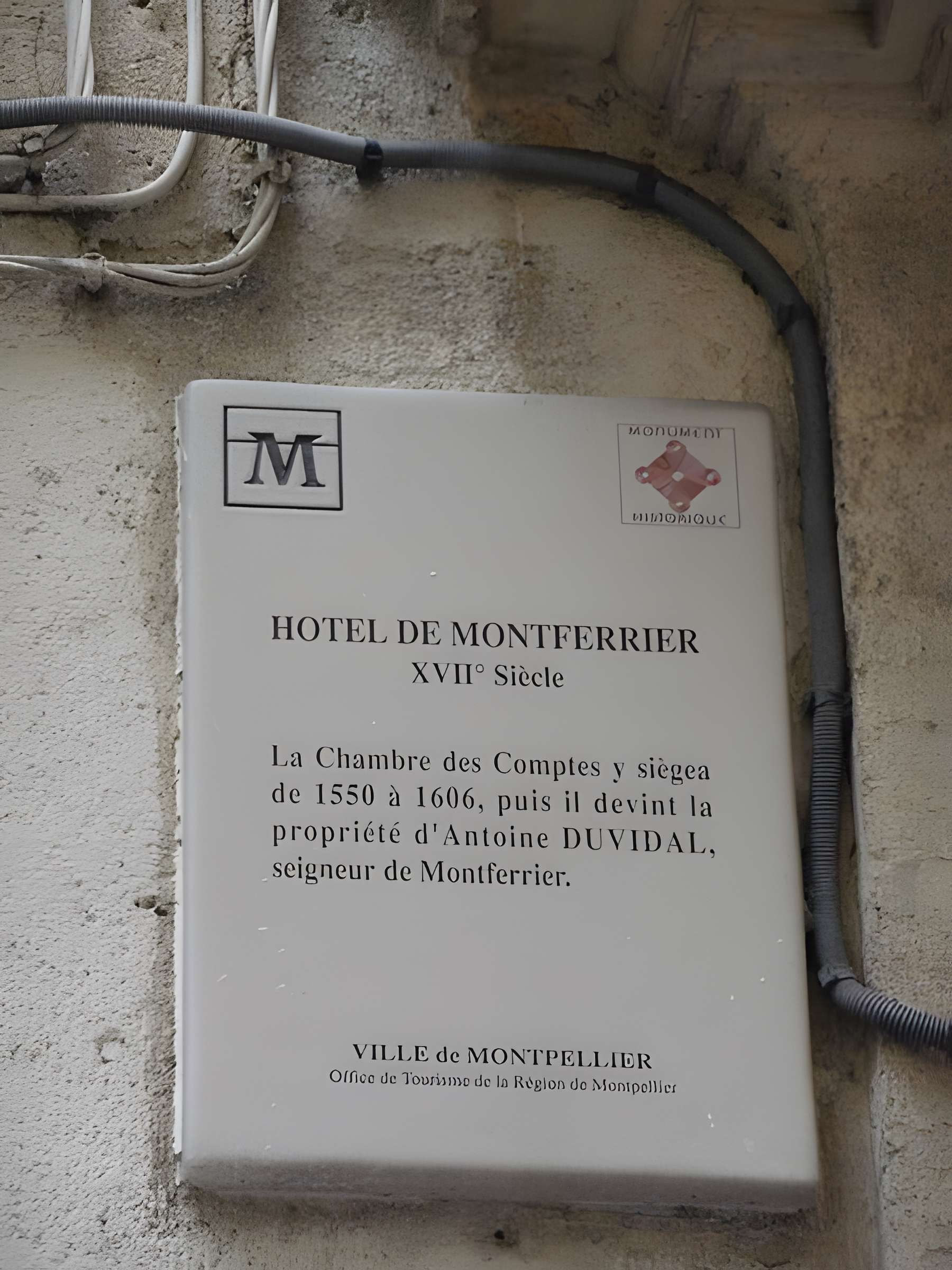Hôtel de Montferrier à Montpellier