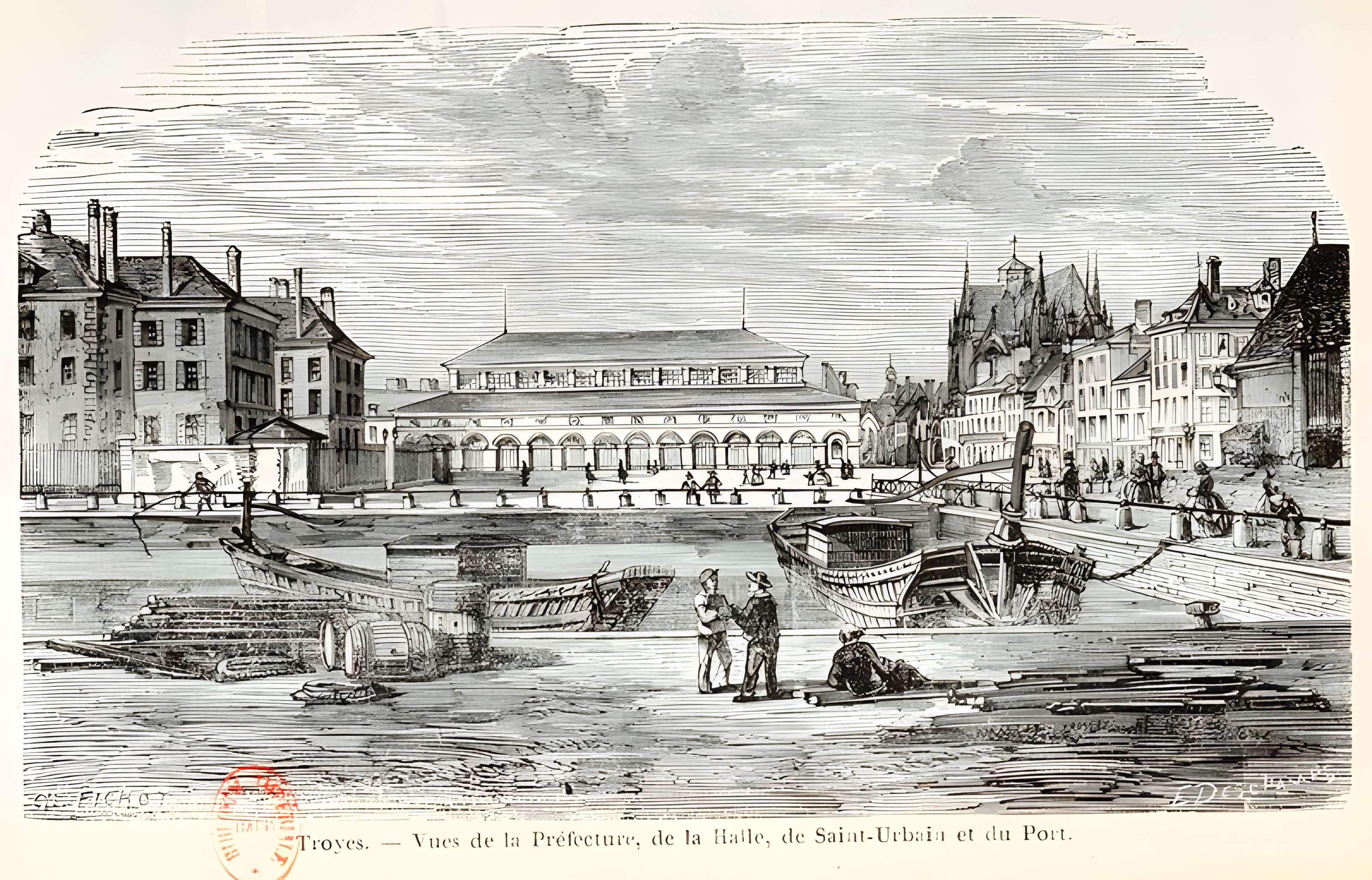 Hôtel de préfecture de l'Aube à Troyes