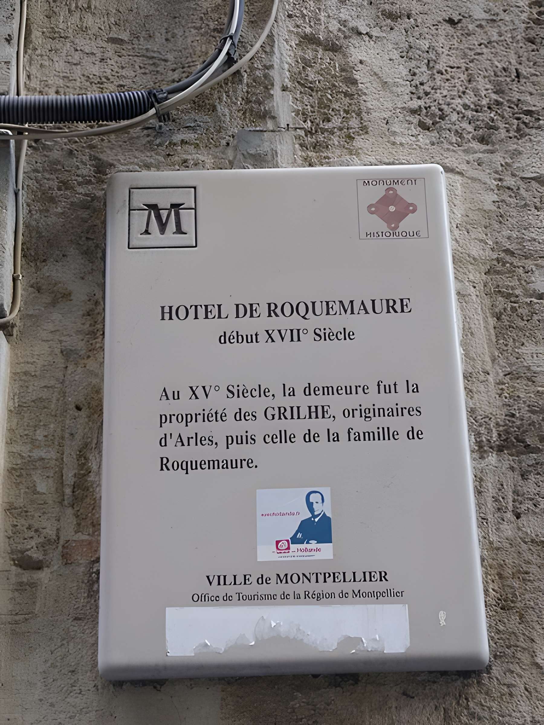 Hôtel de Roquemore à Montpellier