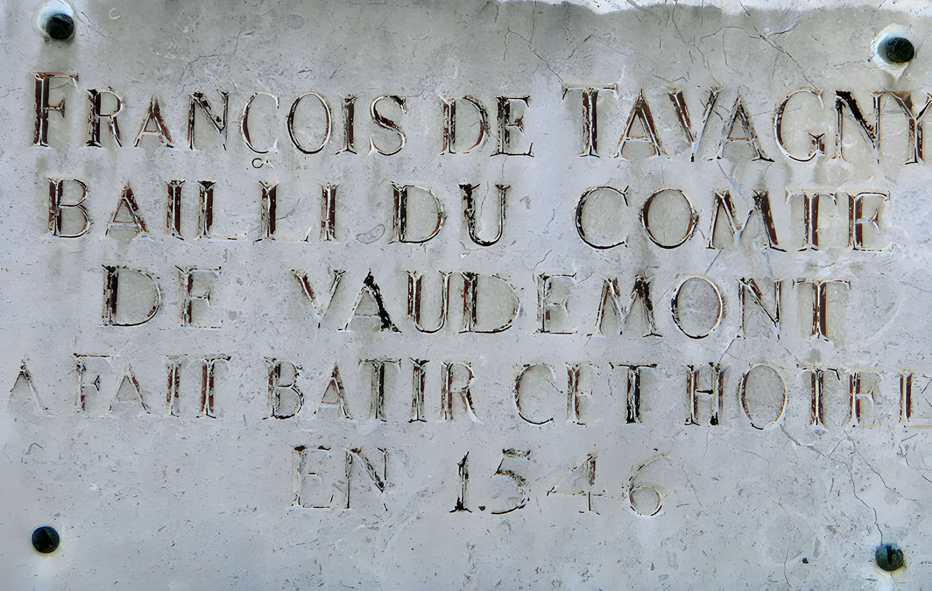 Hôtel de Tavagny à Vézelise