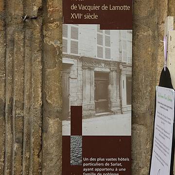 Hôtel de Vacquier de Lamotte à Sarlat-la-Canéda