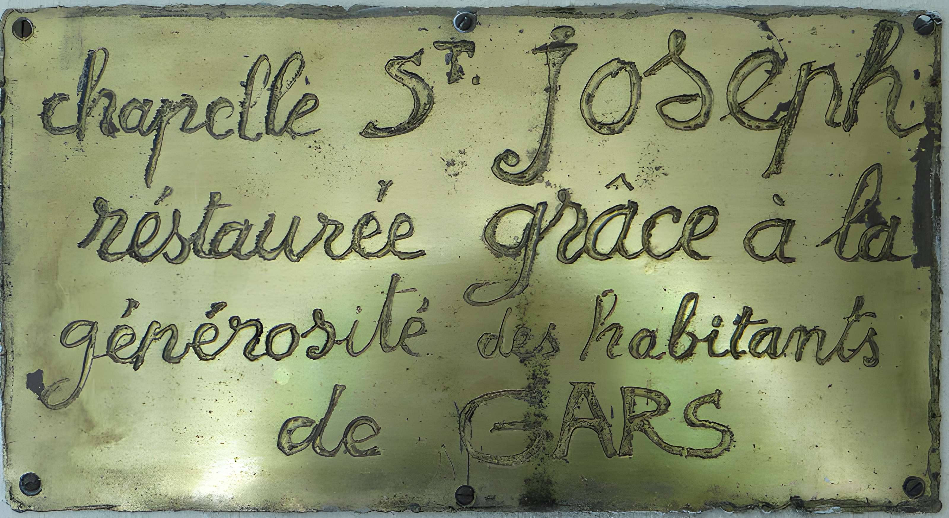 Chapelle Saint-Joseph de Gars