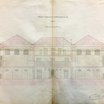 Hôtel des archives départementales de la Gironde à Bordeaux
