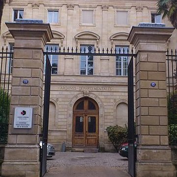 Hôtel des archives départementales de la Gironde à Bordeaux
