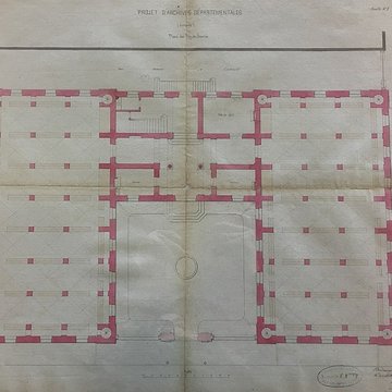 Hôtel des archives départementales de la Gironde à Bordeaux