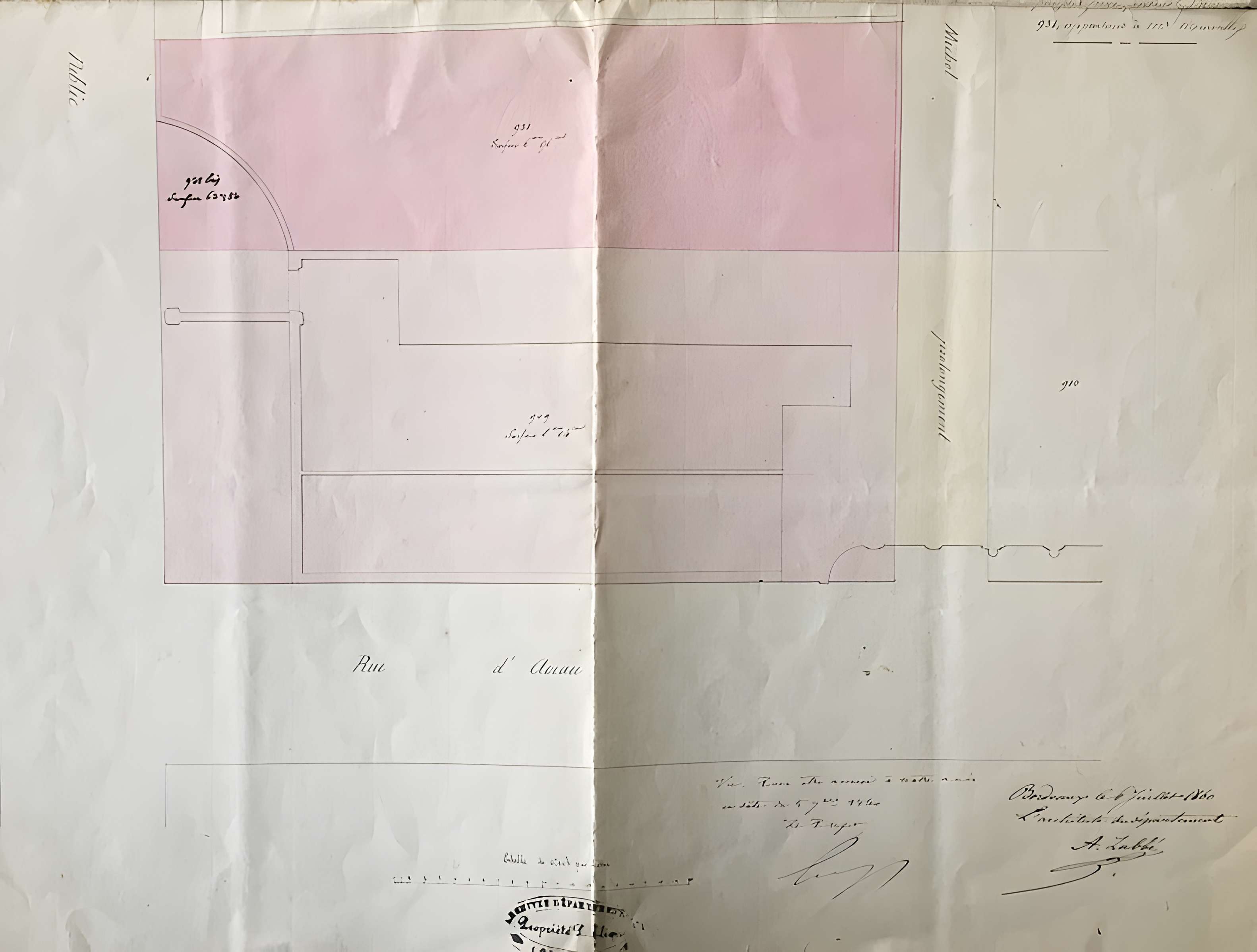 Hôtel des archives départementales de la Gironde à Bordeaux