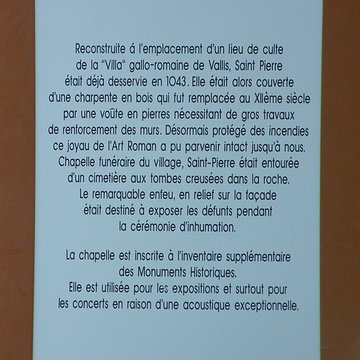 Chapelle Saint-Pierre de Roquebrune-sur-Argens