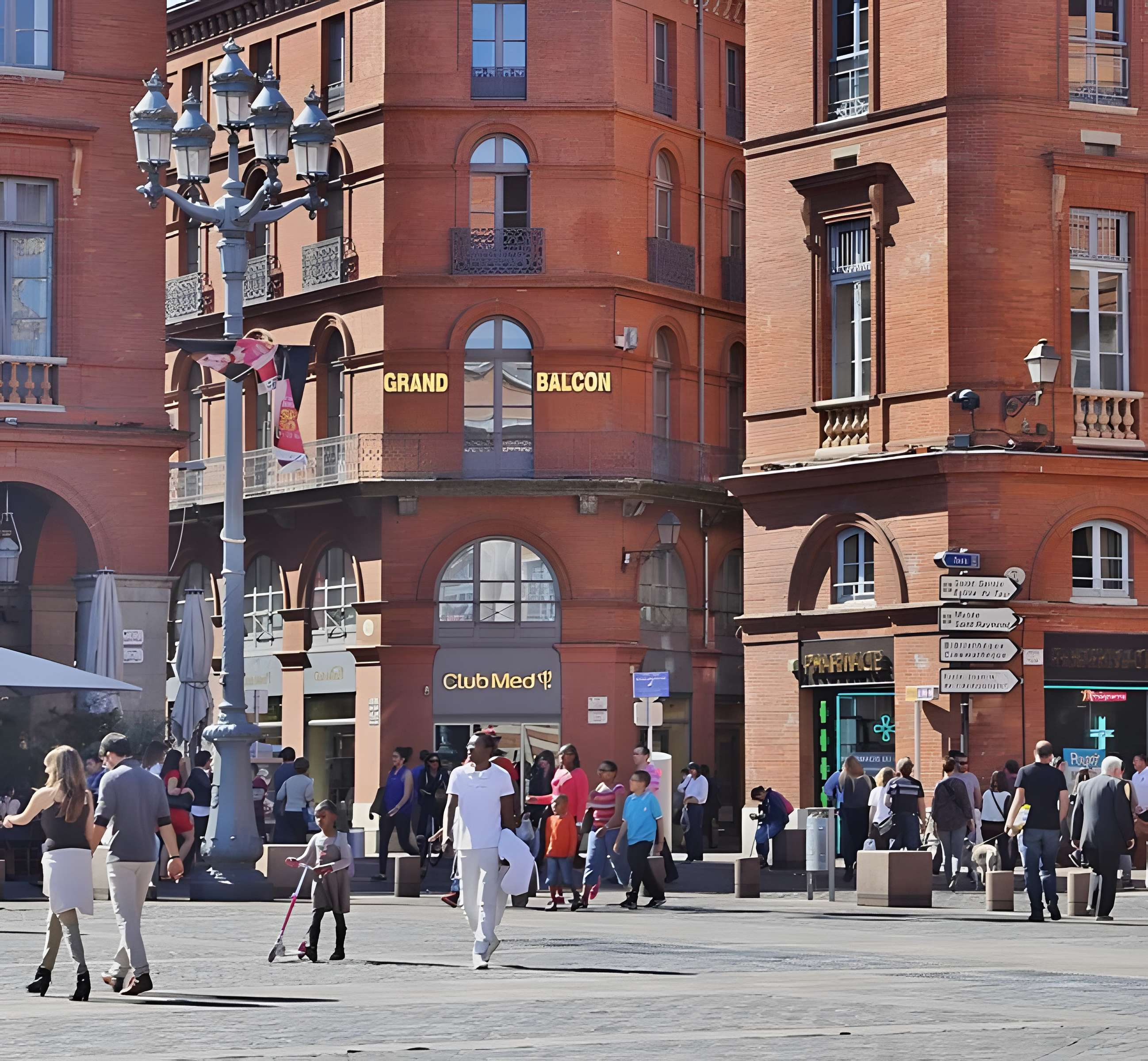 Hôtel du Grand Balcon à Toulouse 