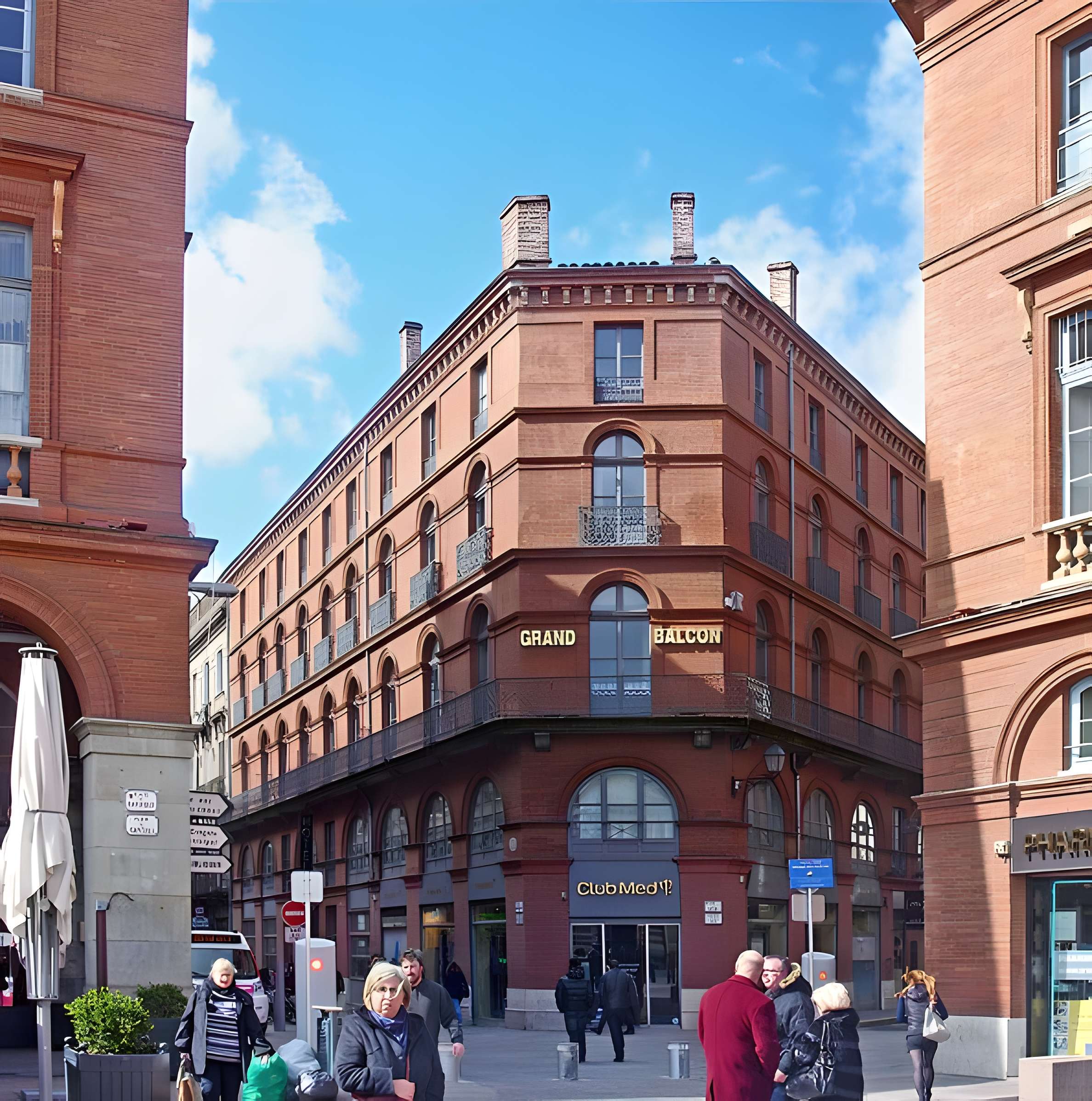 Hôtel du Grand Balcon à Toulouse 