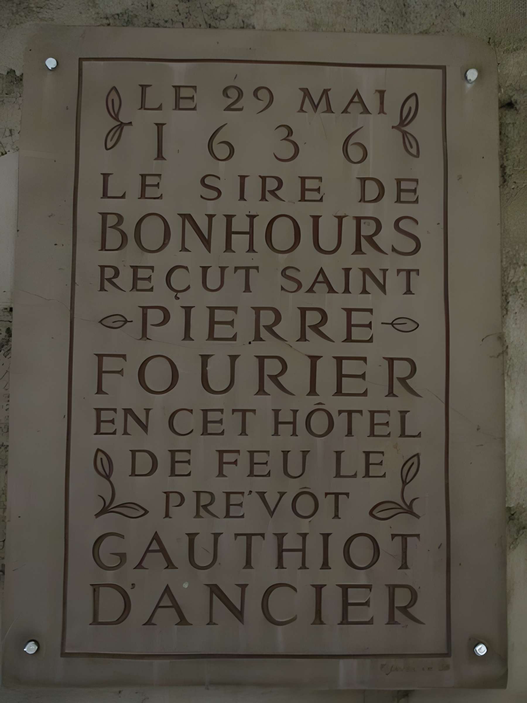 Hôtel Gauthiot d'Ancier à Gray