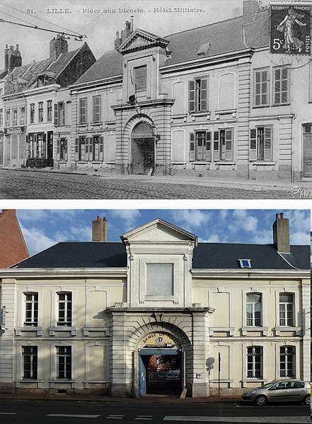 Hôtel militaire des Bleuets à Lille