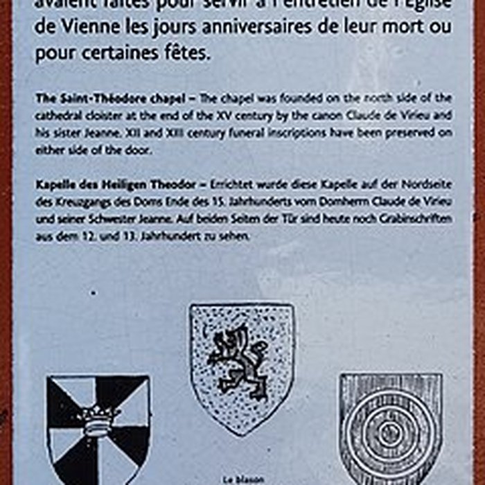 Photo de Chapelle Saint-Théodore de Vienne