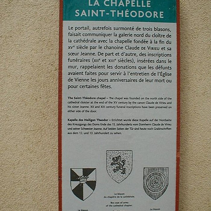Photo de Chapelle Saint-Théodore de Vienne