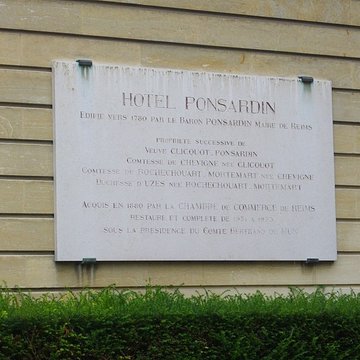 Hôtel Ponsardin à Reims