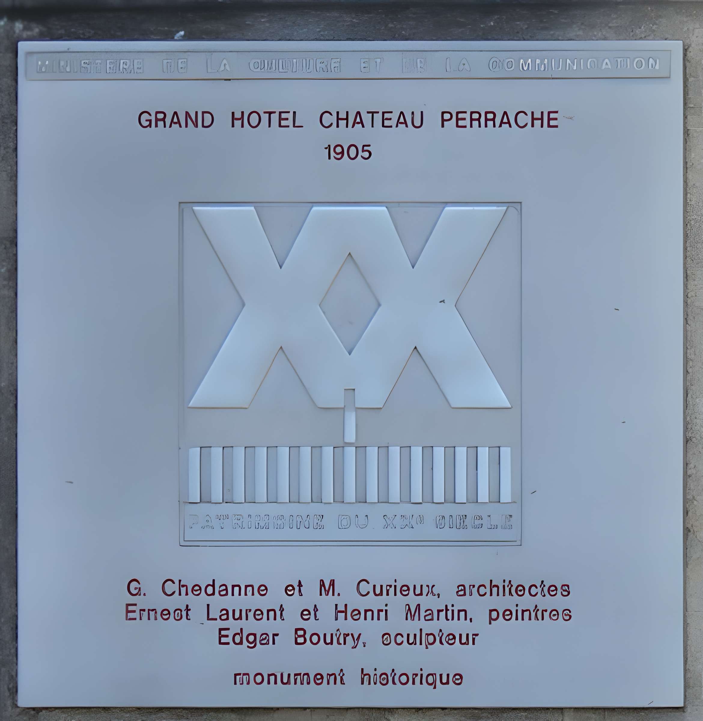 Ancien Hôtel Terminus, actuel Grand Hôtel Mercure Château Perrache
