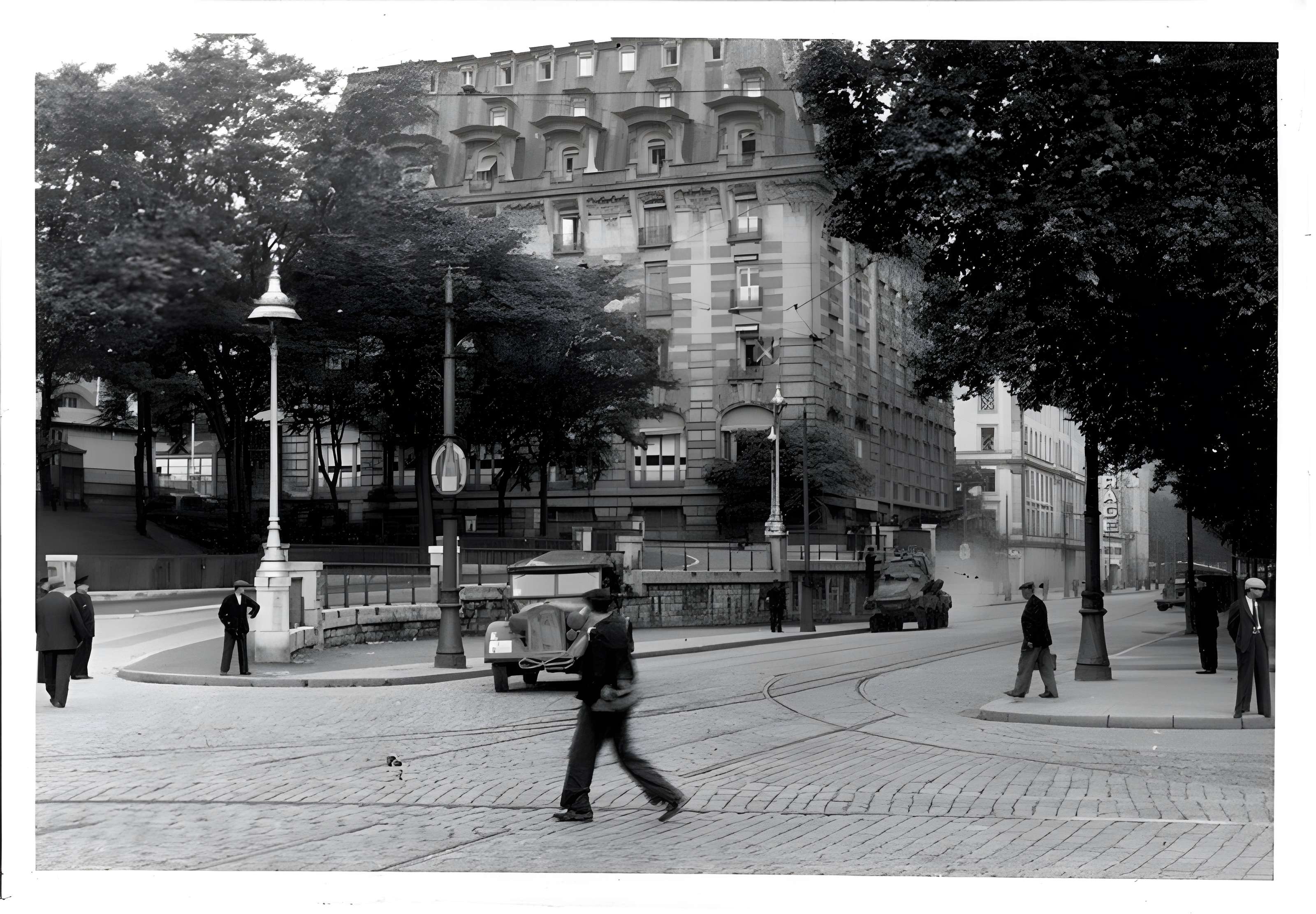Ancien Hôtel Terminus, actuel Grand Hôtel Mercure Château Perrache