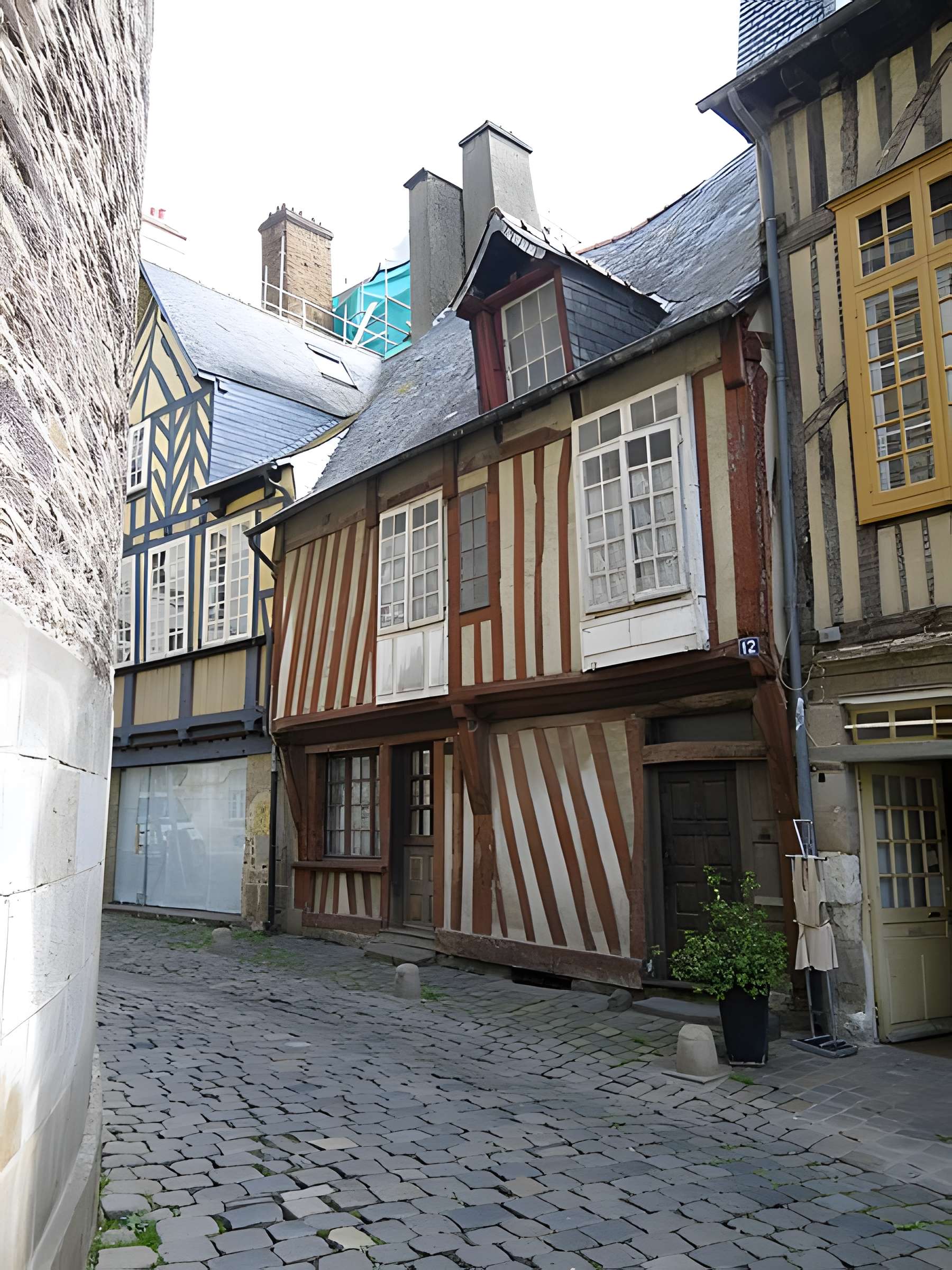 Immeuble, 10-12 Rue de la Psalette à Rennes