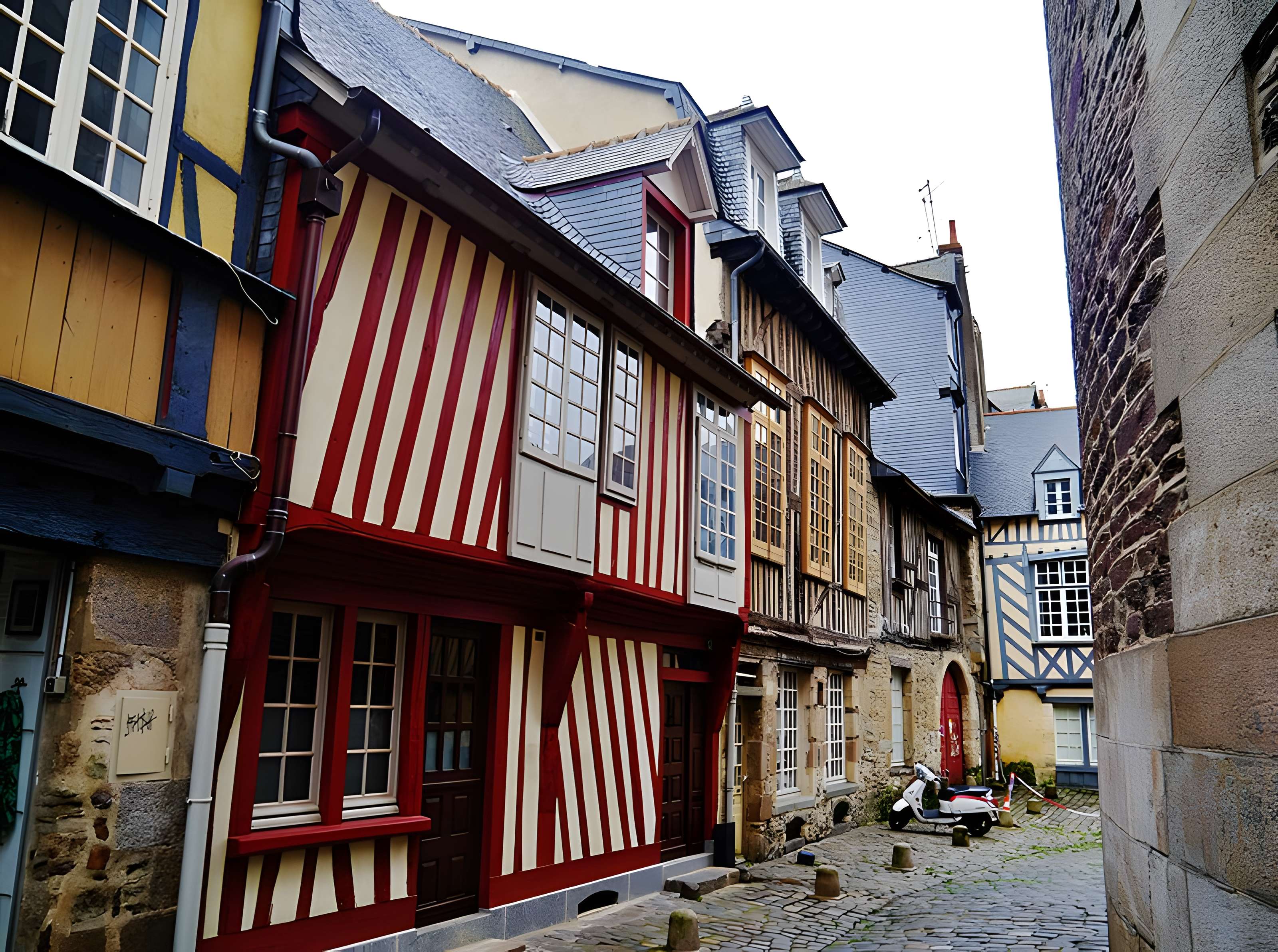 Immeuble, 10-12 Rue de la Psalette à Rennes