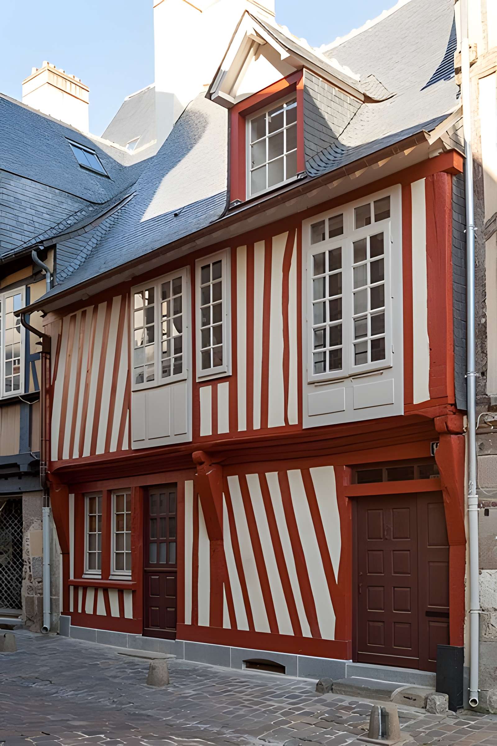 Immeuble, 10-12 Rue de la Psalette à Rennes