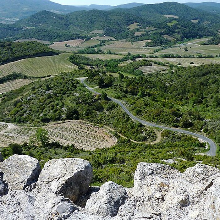 Photo de Ensemble des vestiges du château dAguilar
