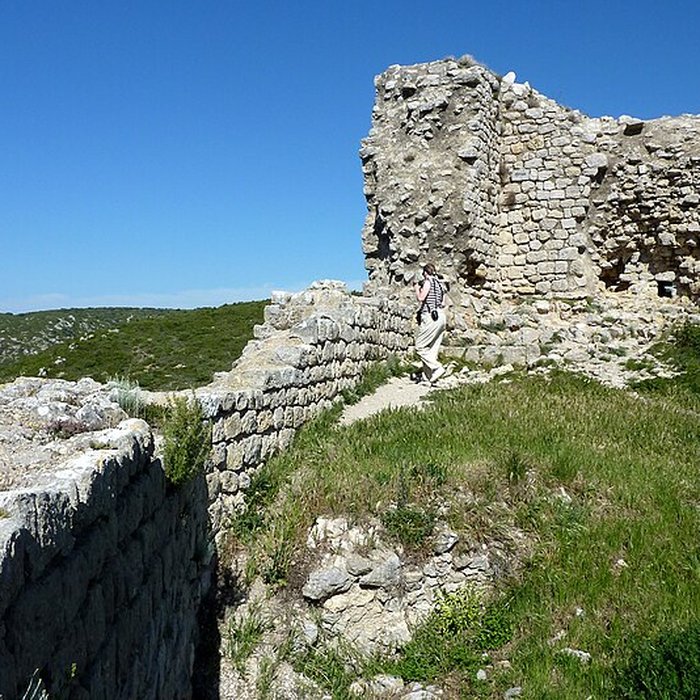 Photo de Ensemble des vestiges du château dAguilar