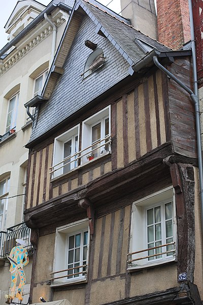 Immeuble, 32 Rue Saint-Georges à Rennes