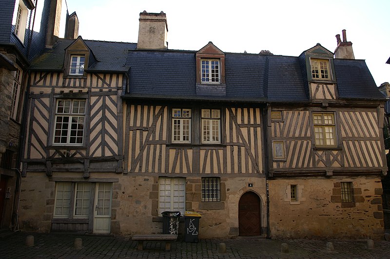 Immeuble, 4-6 Rue de la Psalette à Rennes