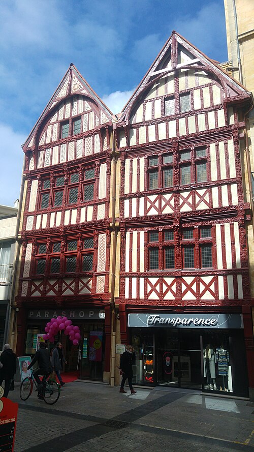 Immeuble, 54 Rue Saint-Pierre à Caen