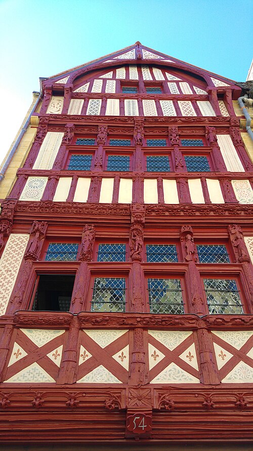 Immeuble, 54 Rue Saint-Pierre à Caen