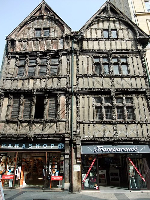Immeuble, 54 Rue Saint-Pierre à Caen