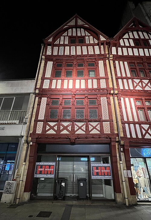 Immeuble, 54 Rue Saint-Pierre à Caen