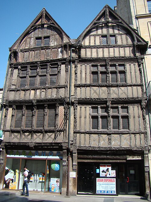 Immeuble, 54 Rue Saint-Pierre à Caen