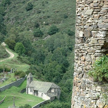 Restes du château fort